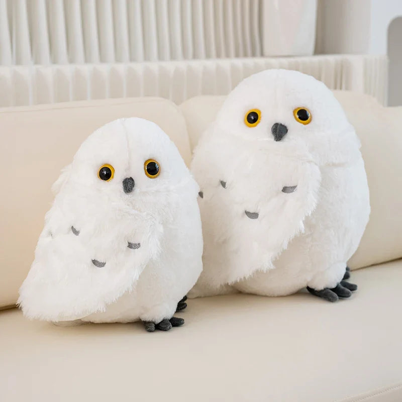 Extra Large White Owl Plush Toy - Cuddly and Adorable!