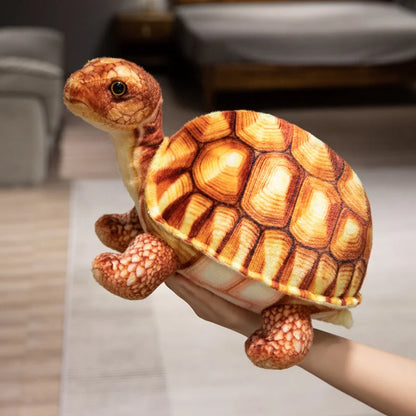 Adorable Realistic Tortise Plush Toy