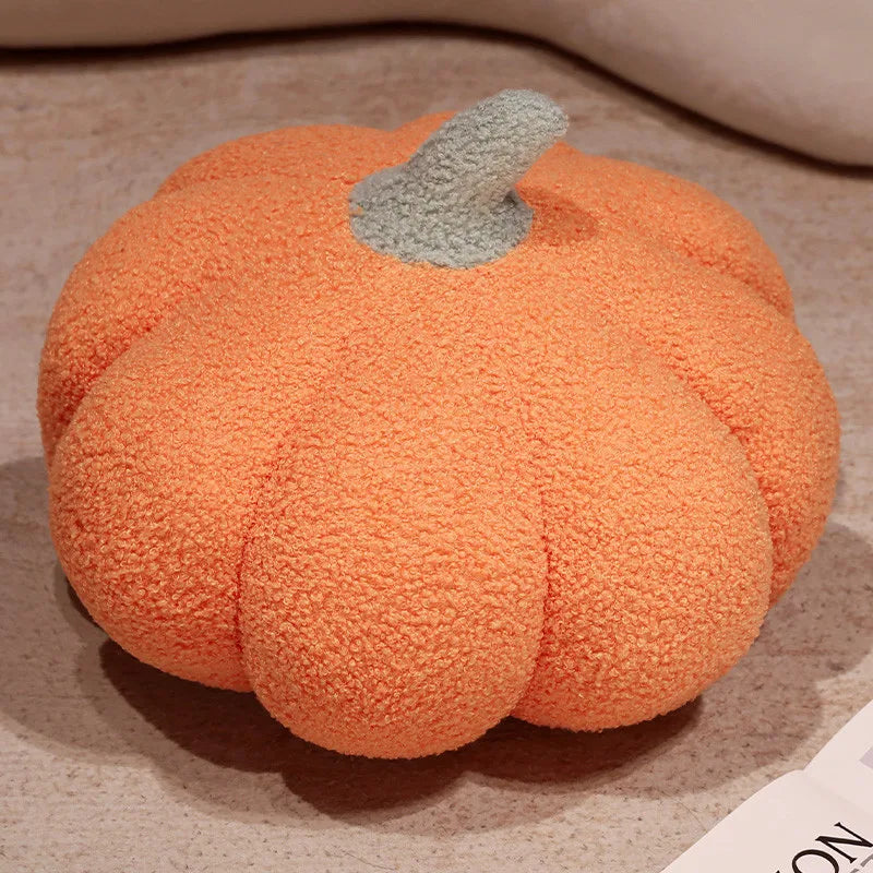 Cozy Autumn Pumpkin Plush Decor