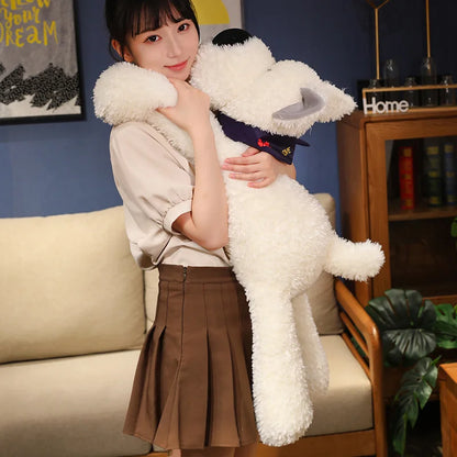 Adorable Fluffy West Highland Terrier Plush Toy