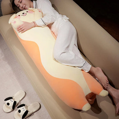 Adorable Long Snuggly Kawaii Dog Plush Toys