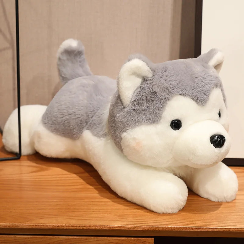 Adorable Soft Plush Husky - Cuddle Up with Cutie!