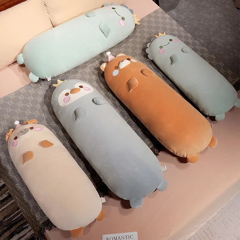 Adorable Long Kawaii Snuggly Animal Plush Toys