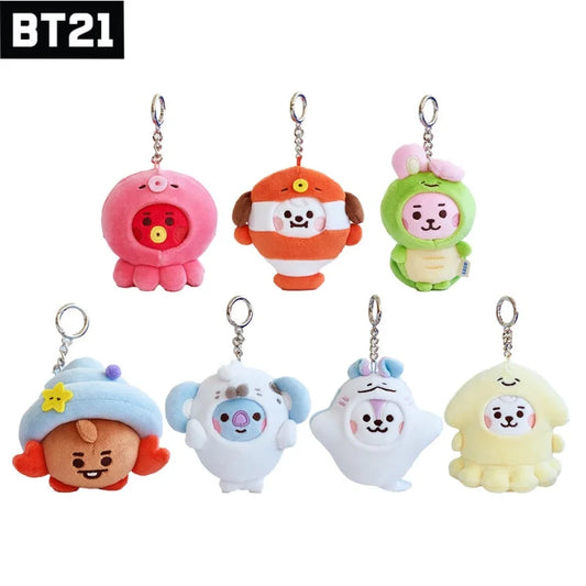 BT21 Ocean Keychain Plush