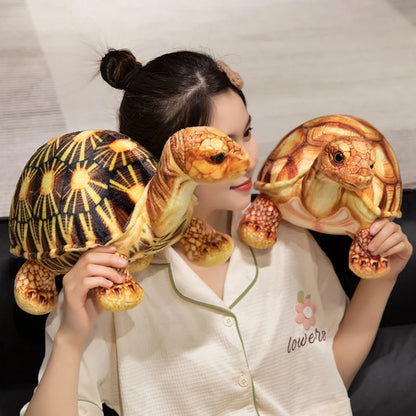 Adorable Realistic Tortise Plush Toy