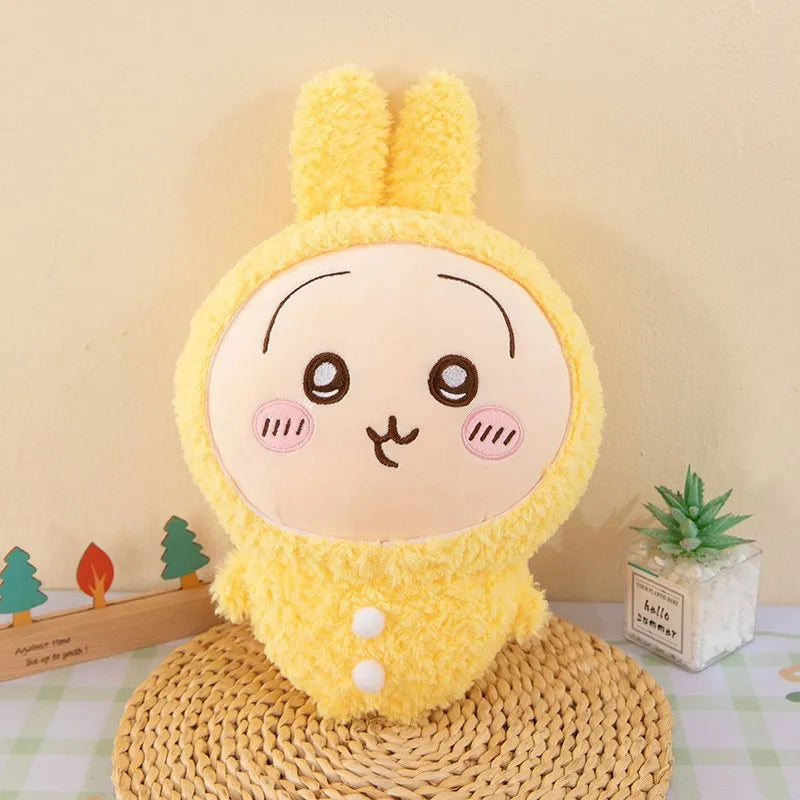 50cm New Chiikawa Usagi Hachiware Pajamas Series Plush Toy Christmas Gift