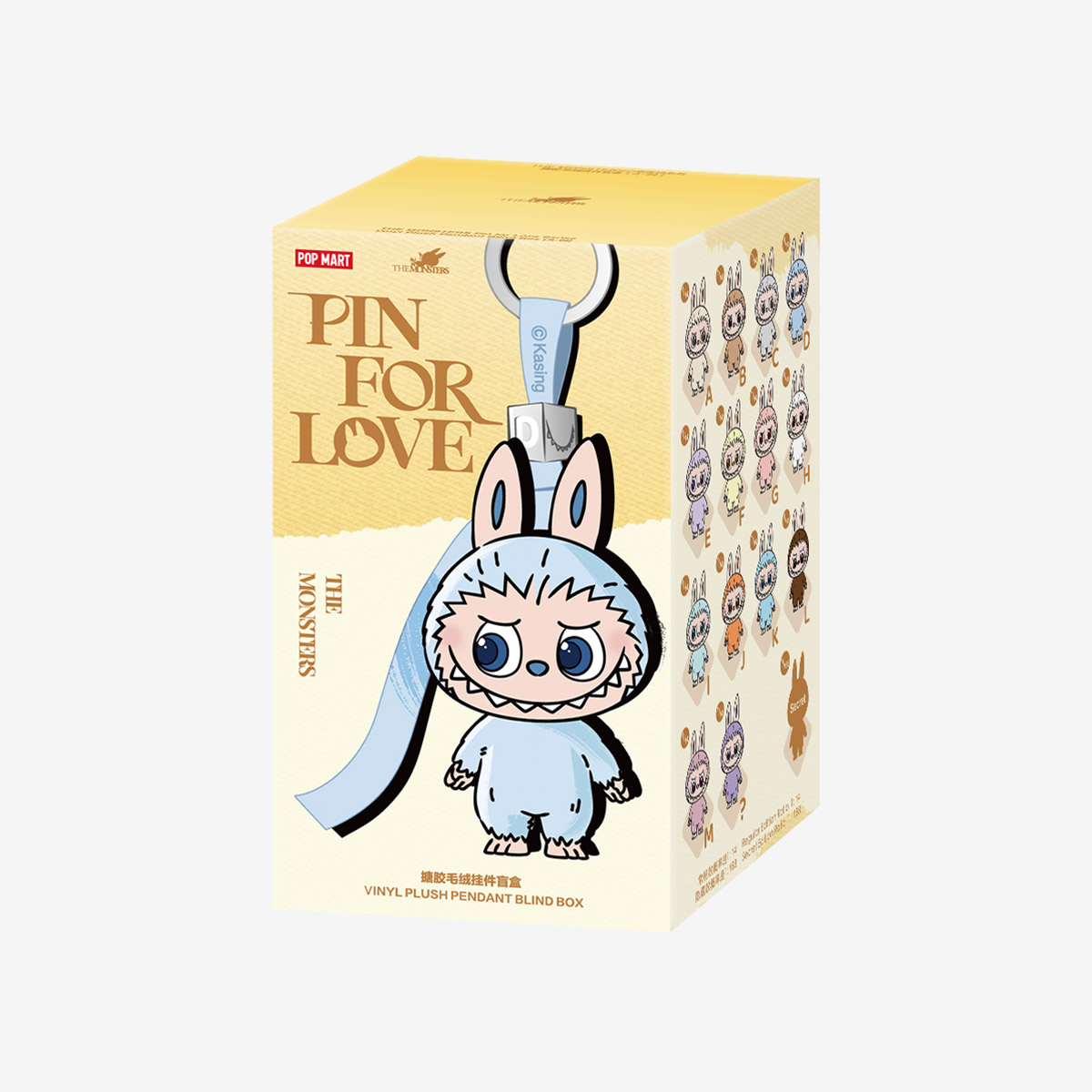 [NEW] Labubu 4.0 Pin For Love Series Vinyl Plush Pendant