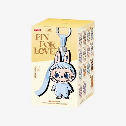 [NEW] Labubu 4.0 Pin For Love Series Vinyl Plush Pendant