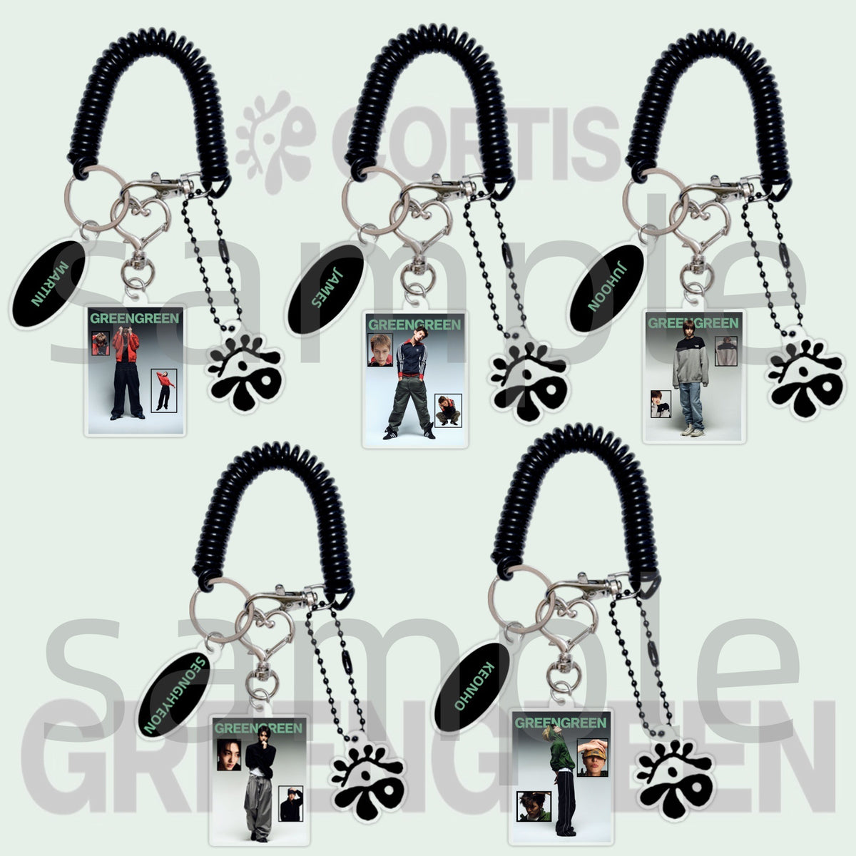 CORTIS GREENGREEN Keychain