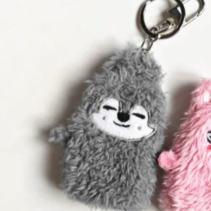 SKZOO Furry Finger Cover Keychain