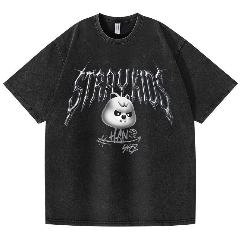 Evil SKZOO Washed Cotton T-Shirt