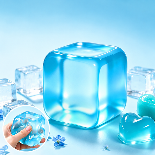 Crystal Ice Cube Squishy