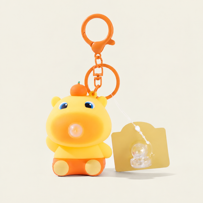 Bubble Capybara Keychain