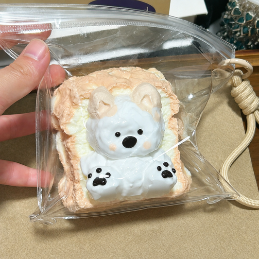 Puppy Toast Squishy