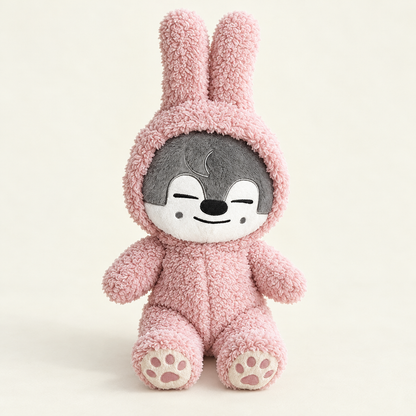 Bunny Ear Fluffy Onesie for 40-50cm Teddy Bear