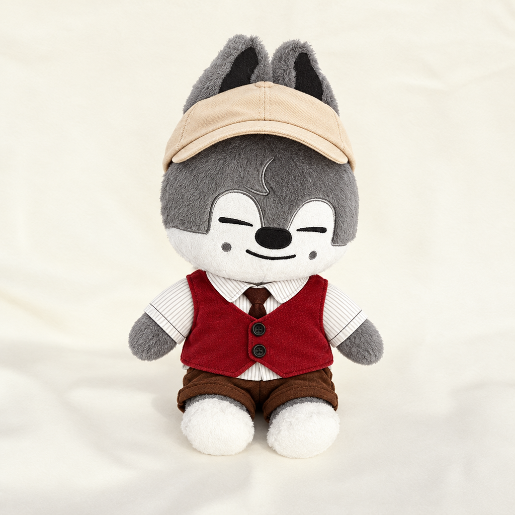 Varsity Vest & Cap Set for 40-50cm Teddy Bear