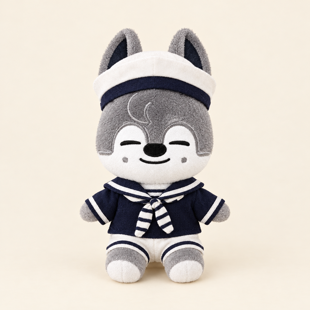 Sailor Outfit Set – Navy – for 10cm Plush
