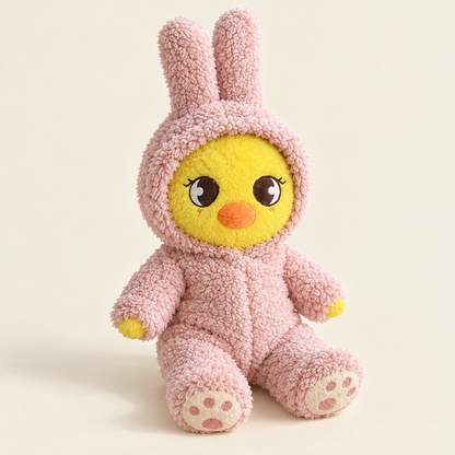 Bunny Ear Fluffy Onesie for 40-50cm Teddy Bear