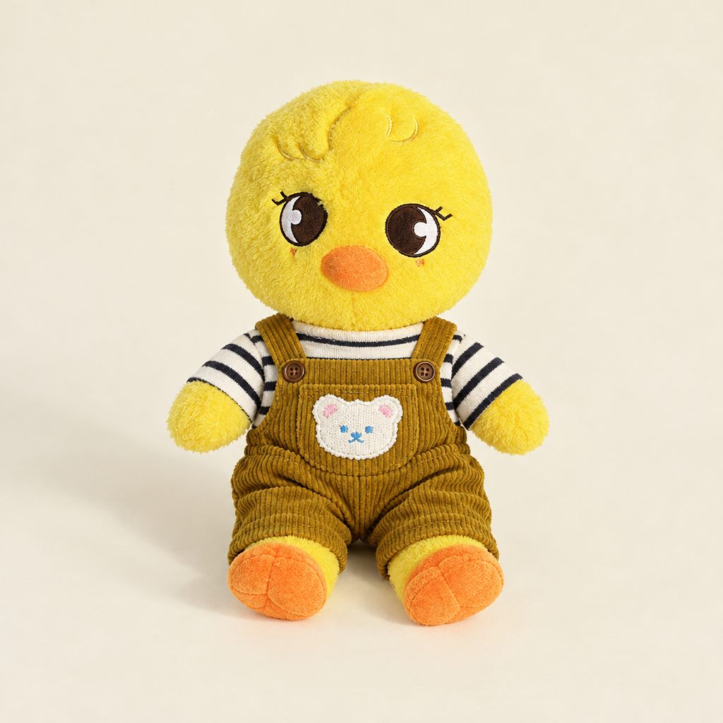 Overalls Outfit Set – Corduroy Overalls – for 40-50cm Teddy Bear