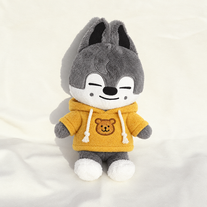 Teddy Bear Dressing - Bear Patch Hoodie - Yellow
