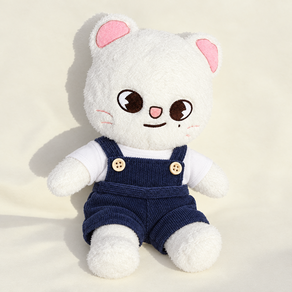 Corduroy Overalls for 40-50cm Teddy Bear
