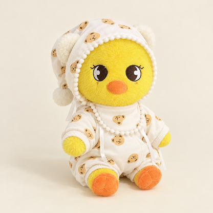 Cookie Pajama Set & Nightcap for 40-50cm Teddy Bear