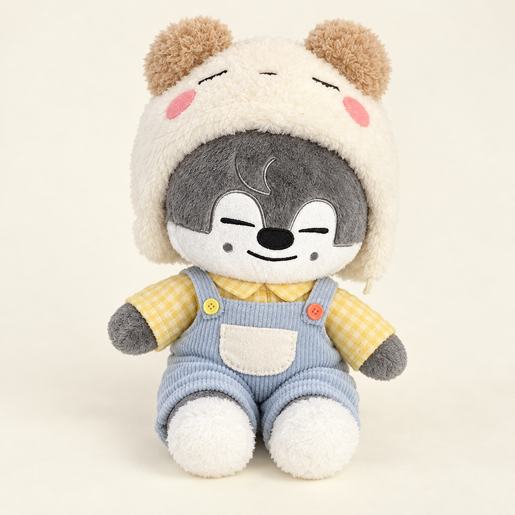 Bear Hood Outfit Set for 40cm Plush