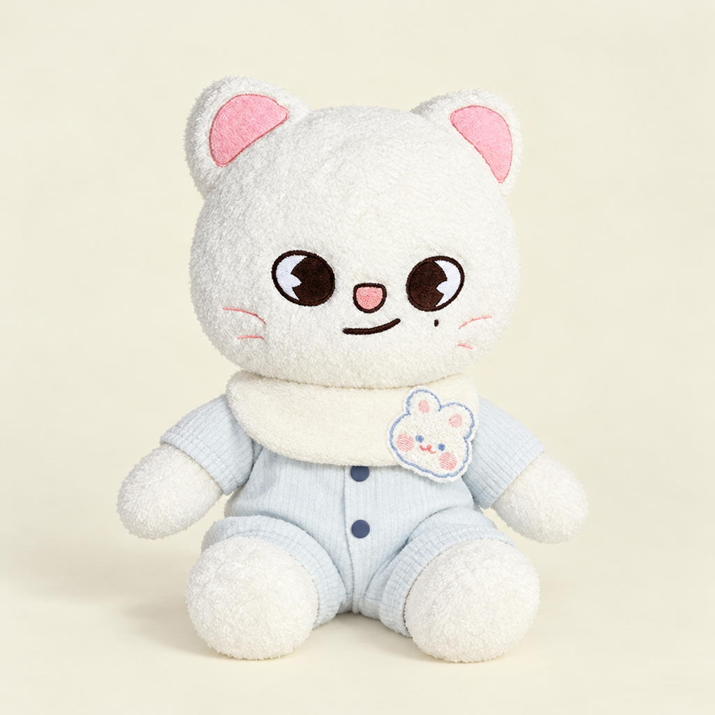 Short-Sleeve Romper for 40cm Plush