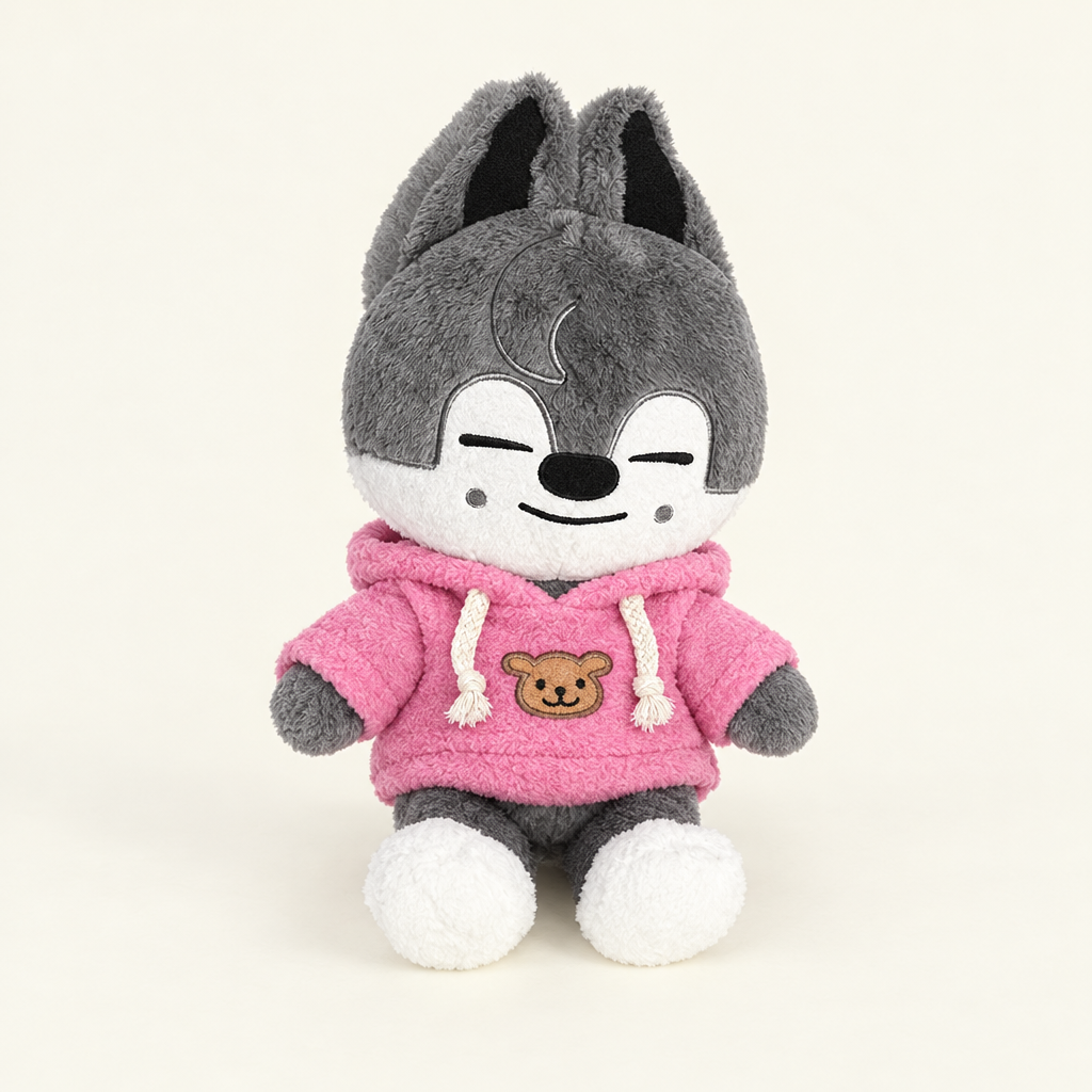 Teddy Bear Dressing - Teddy Hoodie - Pink