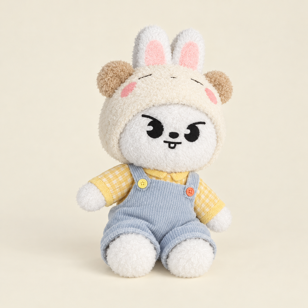 Bear Hood Outfit Set for 40cm Plush