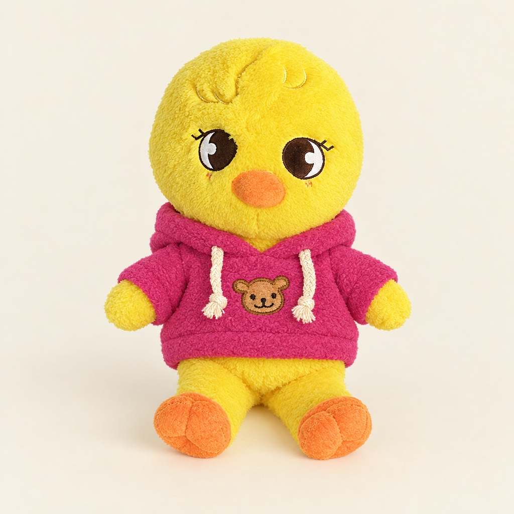Teddy Hoodie – Magenta – for 50cm Plush