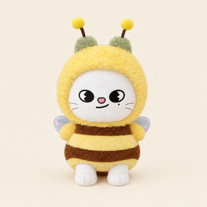 10cm Plush Dressing - Bumblebee Costume