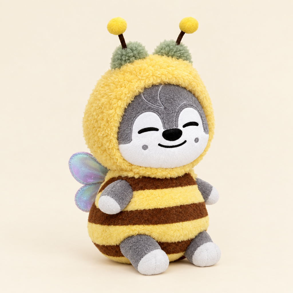Bumblebee Costume for 10cm Plush