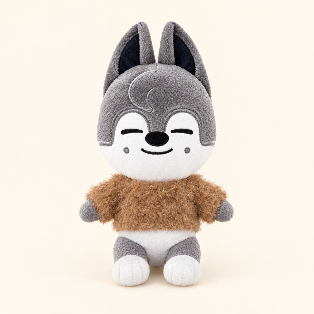 10cm Plush Dressing - Fluffy Faux Fur Top - Camel