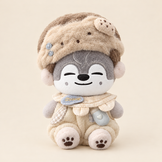 Teddy Cookie Outfit for 10cm Plush