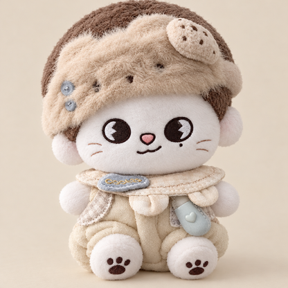 Teddy Cookie Outfit for 10cm Plush
