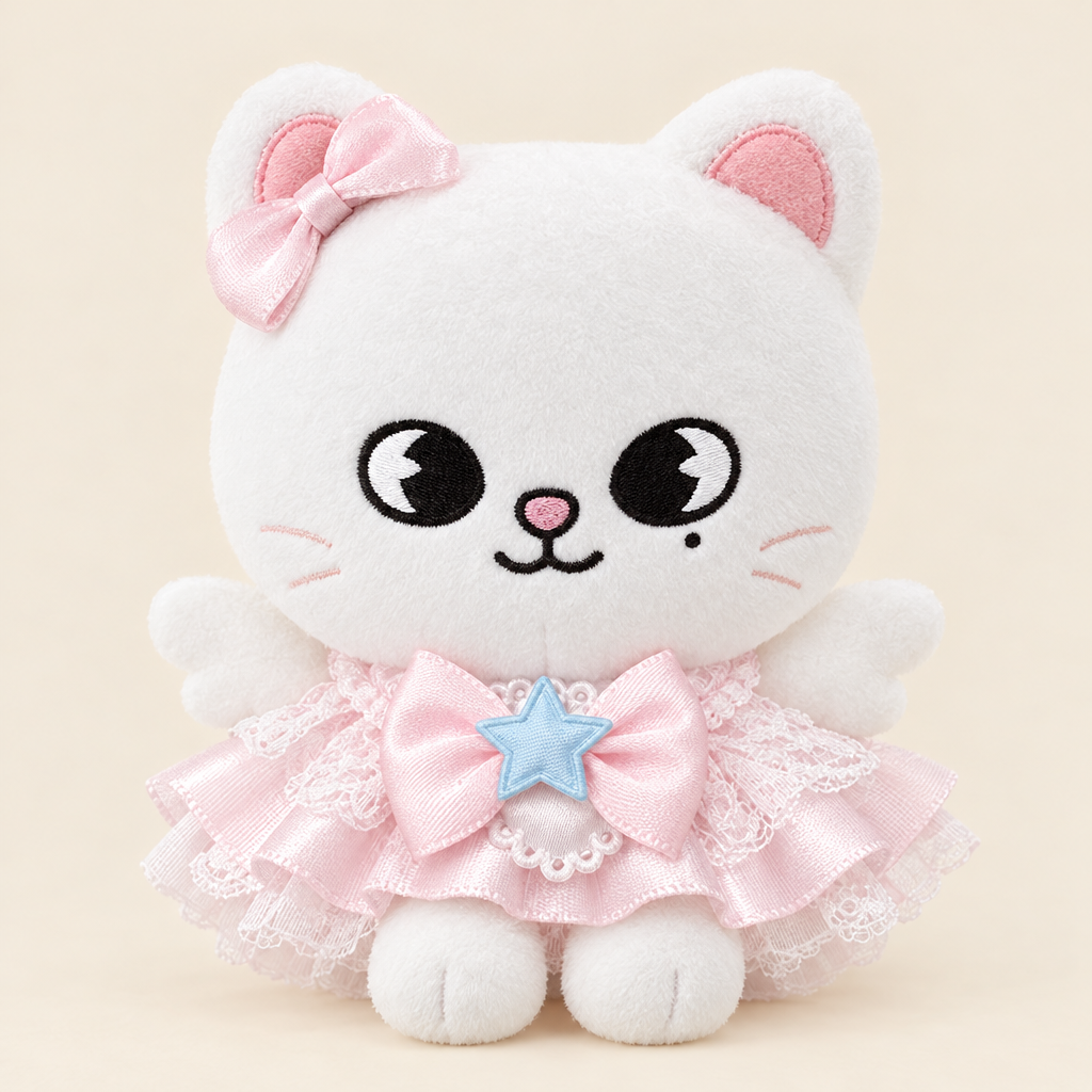 Angel Ballet Tutu Set for 10cm Plush