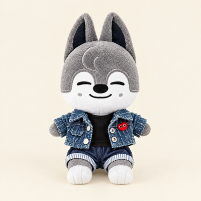 [NEW] Denim Jacket Outfit for 10cm Plush