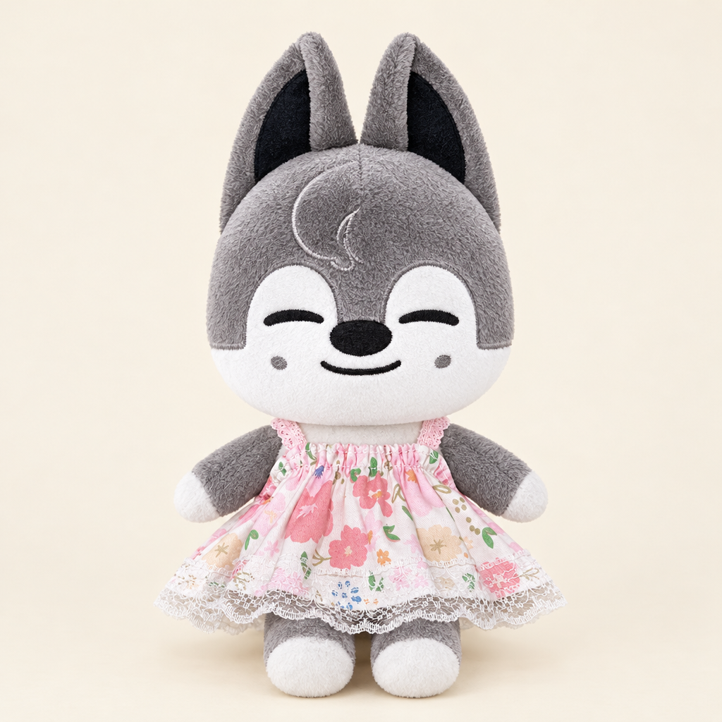 Floral Sundress for 20cm Plush