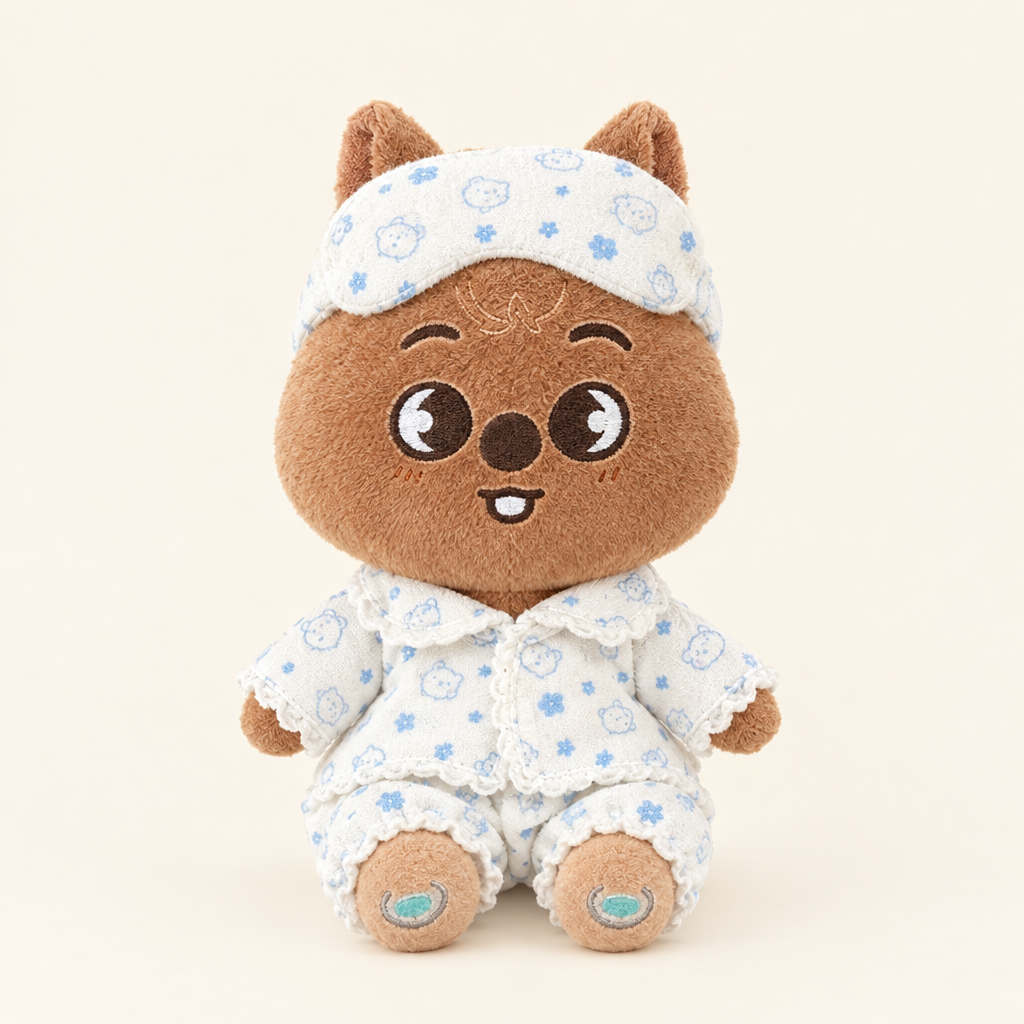 Cozy Pajama Set for 20cm Plush