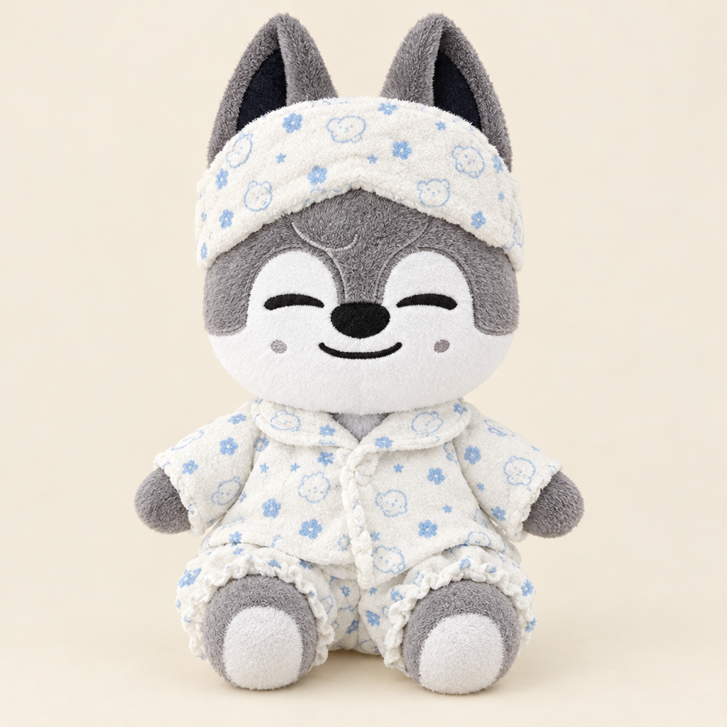 Cozy Pajama Set for 20cm Plush