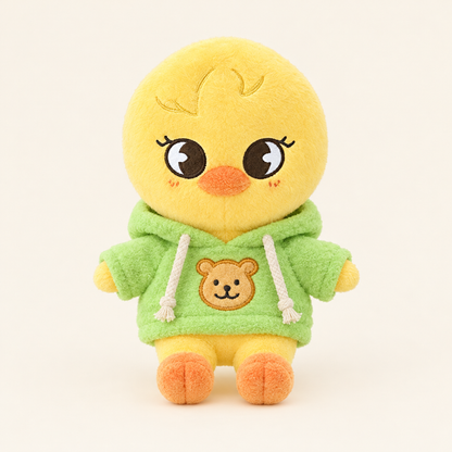 Pullover Hoodie – Lime – for 20cm Plush