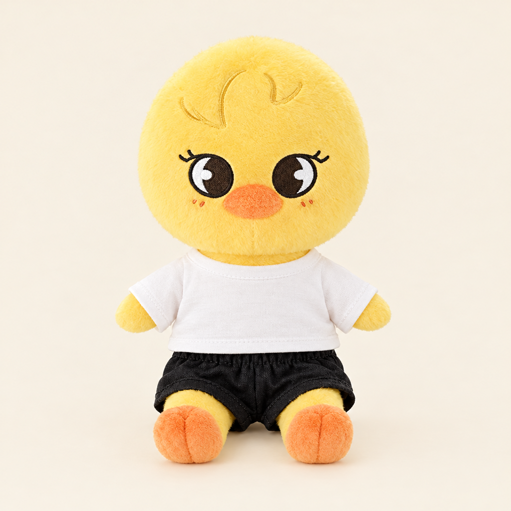 Elastic Shorts – Black – for 20cm Plush