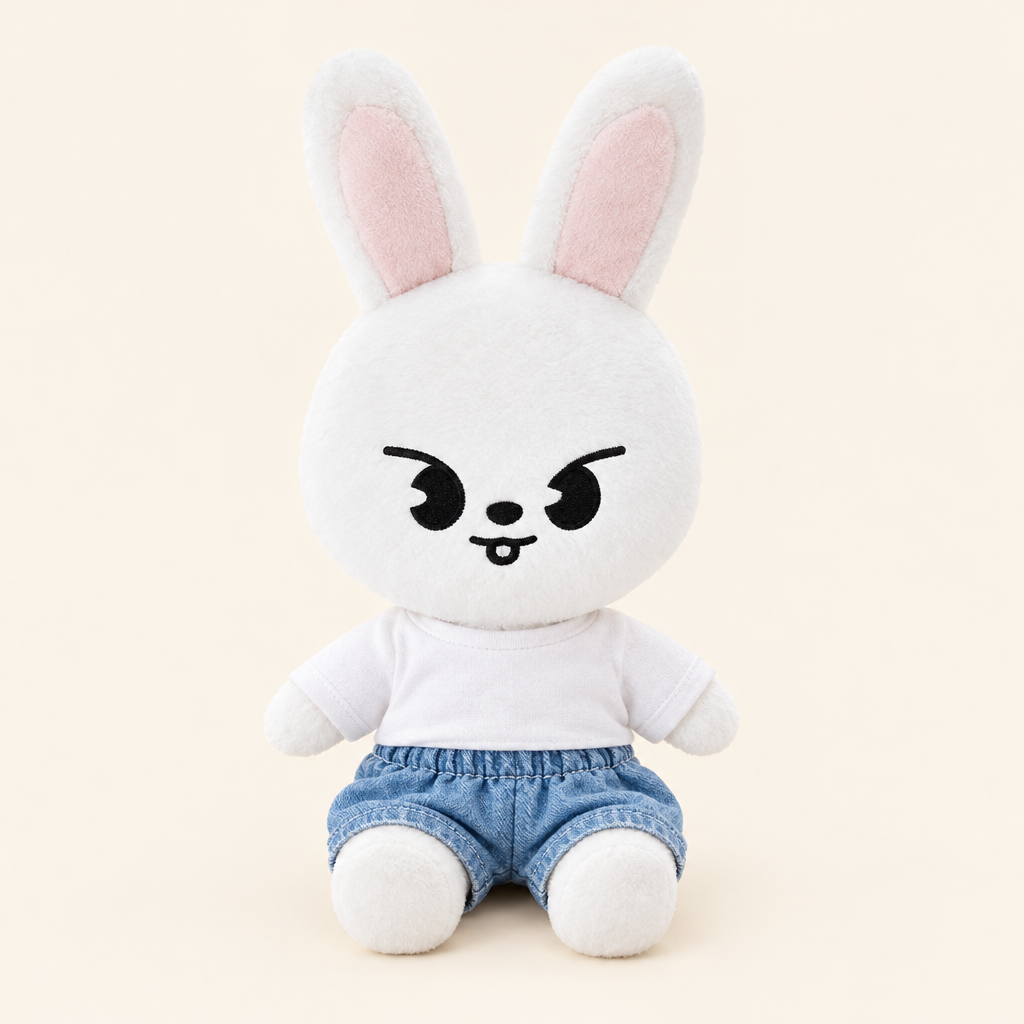 Elastic Shorts – Light Denim – for 20cm Plush