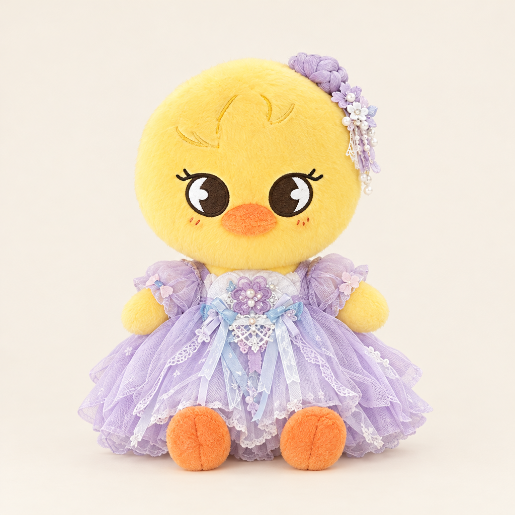 Everyday Outfit Set – Lilac Princess – for 20cm Plush
