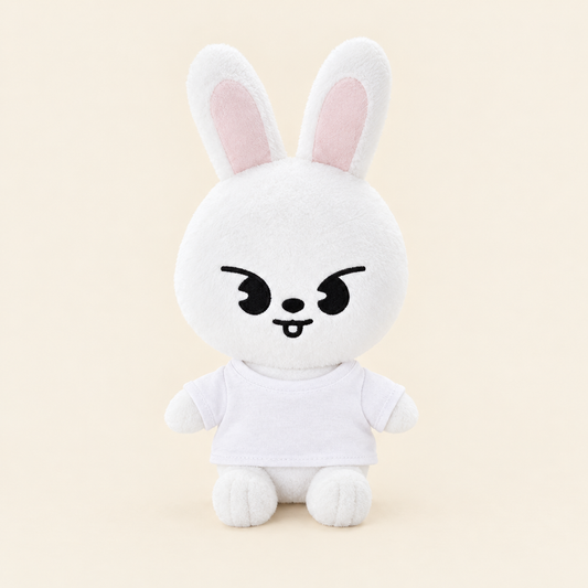 Basic T-Shirt – White – for 20cm Plush