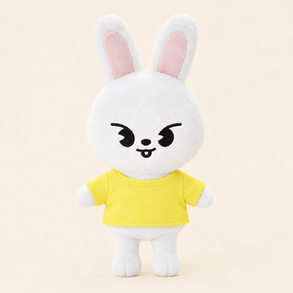 Basic T-Shirt – Yellow – for 20cm Plush