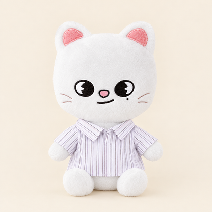 Collared Shirt – Pinstripe – for 20cm Plush