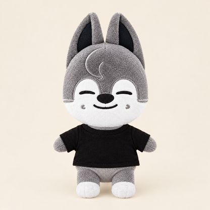 20cm Plush Dressing - Basic T-Shirt - Black