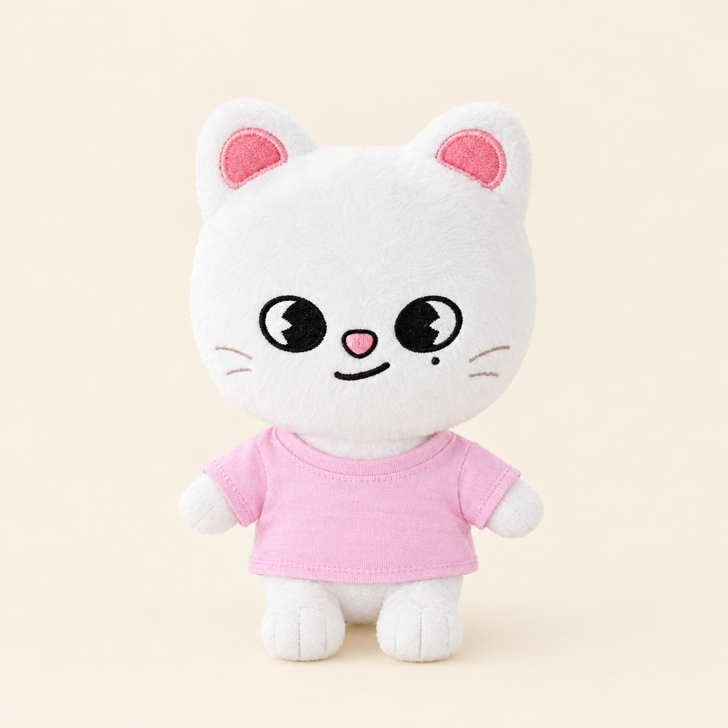 Basic T-Shirt – Pink – for 20cm Plush